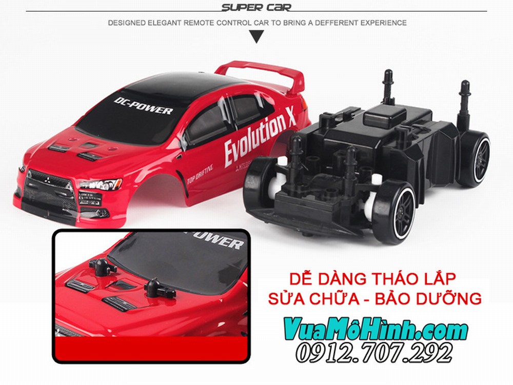xe drift tỷ lệ 1/24 điều hiển từ xa