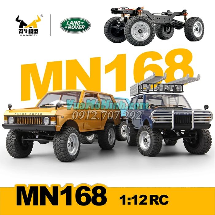 Xe ô tô địa hình leo núi điều khiển từ xa Range Rover Classic 1970 MN168