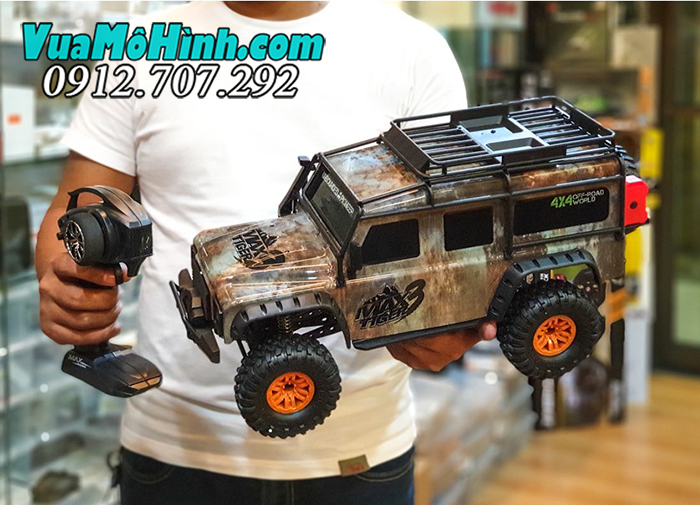 Xe địa hình rock crawler leo núi hai cầu trx4 trx-4 trx 4 nhái clone zp1001 zp 1001 zp-1001 max tiger 3 unbounded pioneer