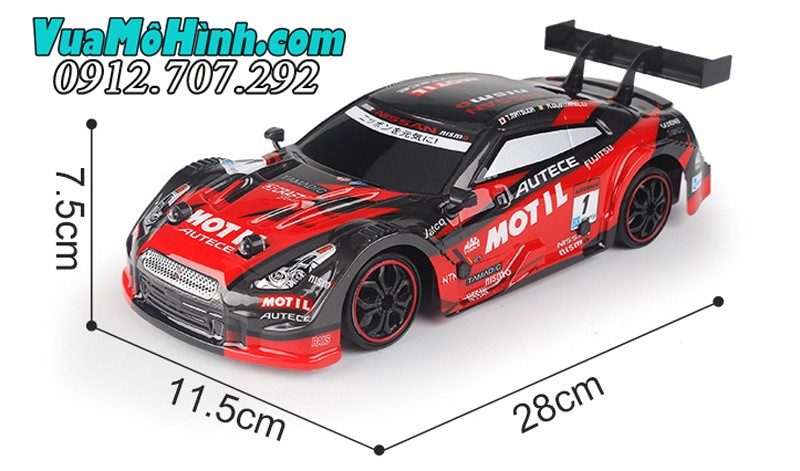 xe ô tô drift điều khiển từ xa có đèn