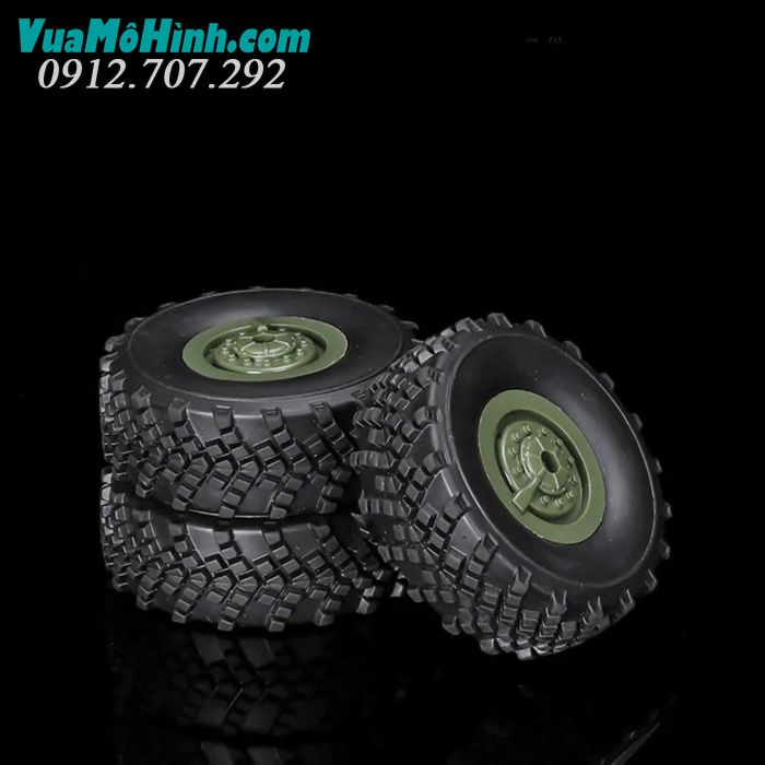 wpl b36 xe tải quân sự điều khiển từ xa ural truck 1/16 b36 6wd xe kéo semi rơ móc