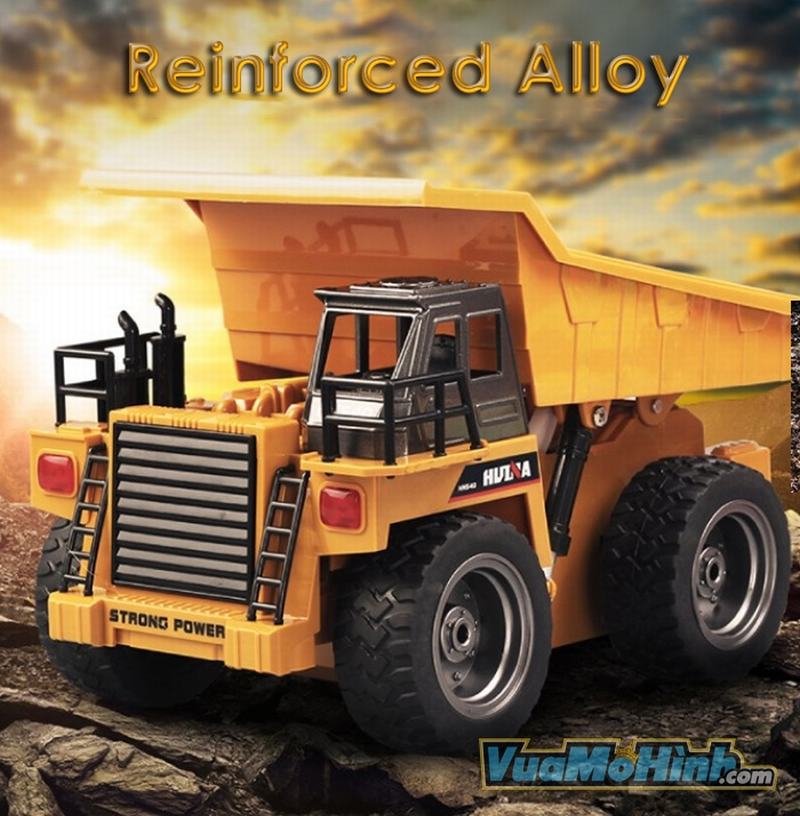 Xe ben điều khiển từ xa Huina 1540 tỉ lệ 1:18 chính hãng