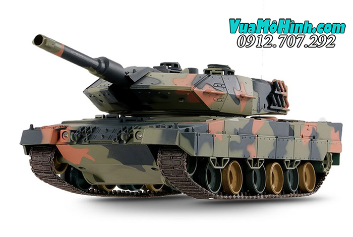 xe tăng mô hình điều khiển từ xa rc tank heng long leopard 2a5 iia5 3809 1/24