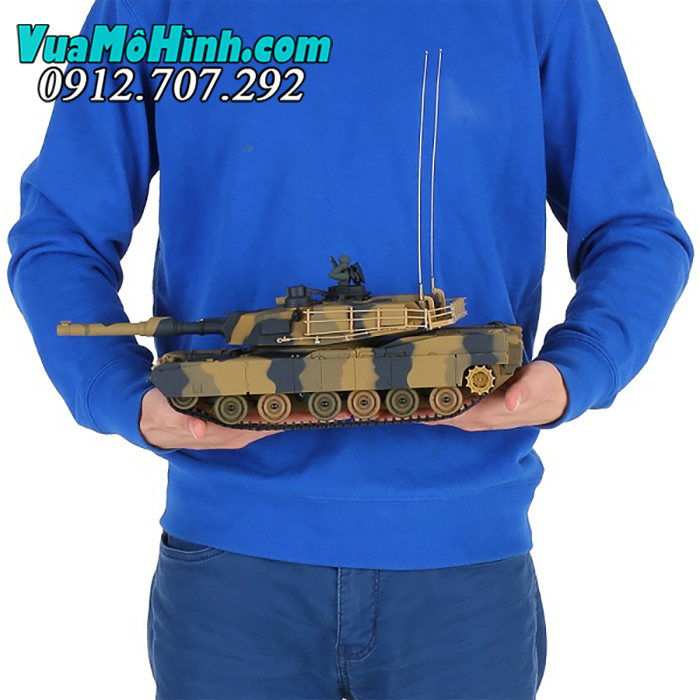 xe tăng mô hình điều khiển từ xa rc tank heng long m1a2 abrams abraham 3816 1/24