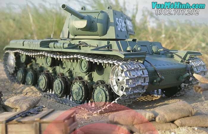 xe tăng mô hình điều khiển từ xa rc tank heng long kv1 kv-1 3878 3878-1