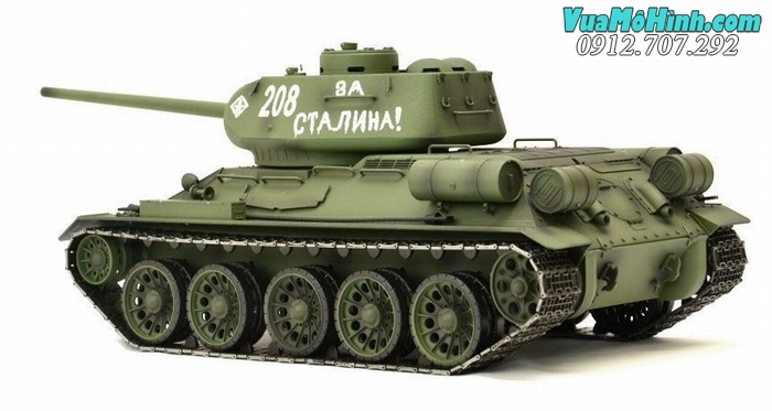 xe tăng mô hình điều khiển từ xa rc tank heng long t34 t-34 t34/85 t-34/85 3909 3909-1 xích nhựa