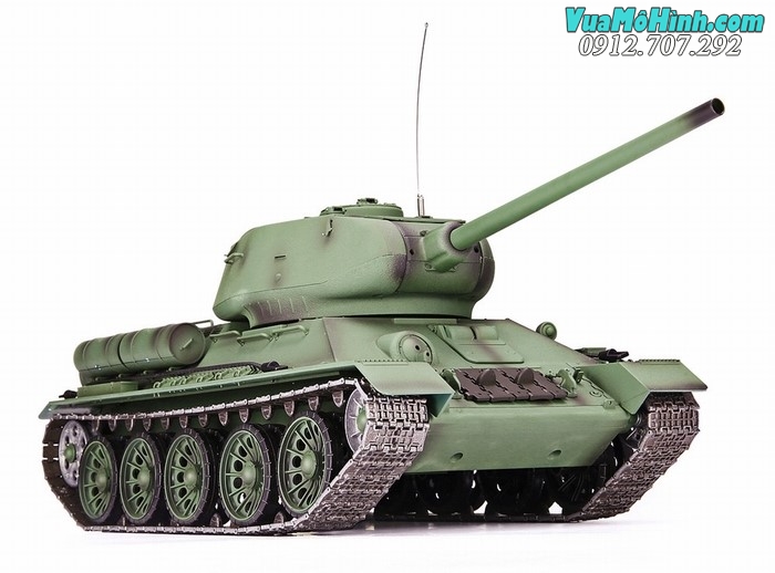 xe tăng mô hình điều khiển từ xa rc tank heng long russian t34 t-34 85 3909 3909-1 pro xích kim loại