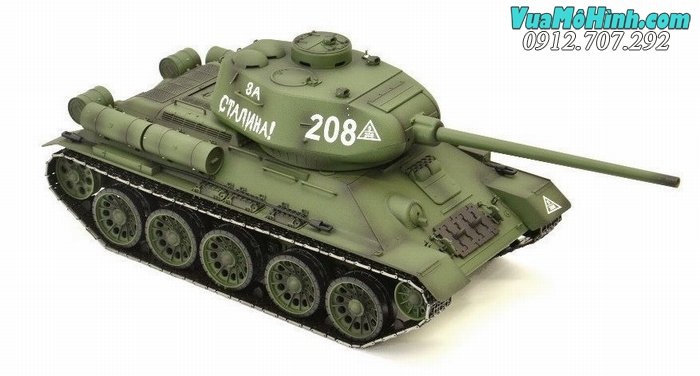 xe tăng mô hình điều khiển từ xa rc tank heng long t34 t-34 t34/85 t-34/85 3909 3909-1 xích nhựa