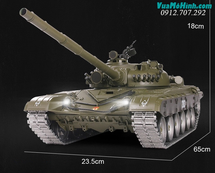 xe tăng mô hình điều khiển từ xa rc tank heng long t72 t-72 phiên bản pro xích kim loại 3939 3939-1