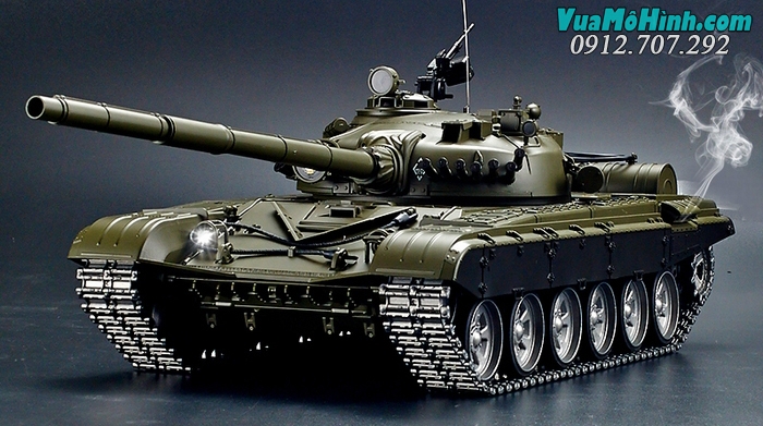 xe tăng mô hình điều khiển từ xa rc tank heng long t72 t-72 phiên bản pro xích kim loại 3939 3939-1