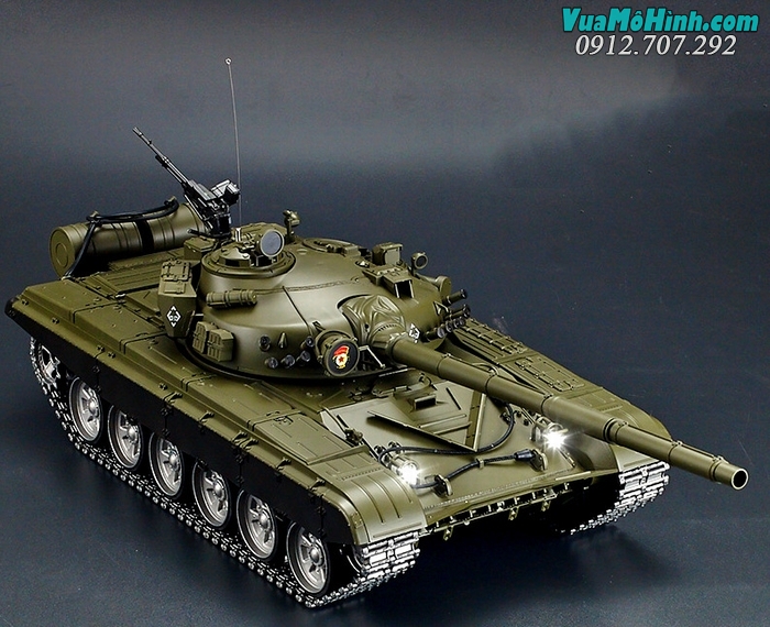 xe tăng mô hình điều khiển từ xa rc tank heng long t72 t-72 phiên bản pro xích kim loại 3939 3939-1