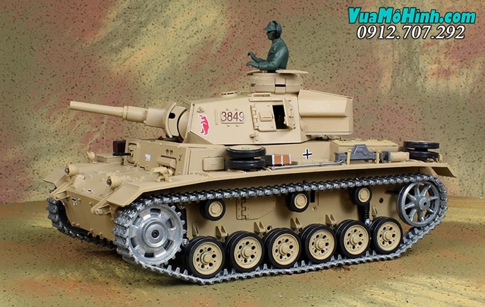 xe tăng mô hình điều khiển từ xa rc tank heng long german tauchpanzer tauch panzer iii 3 3849 3849-1