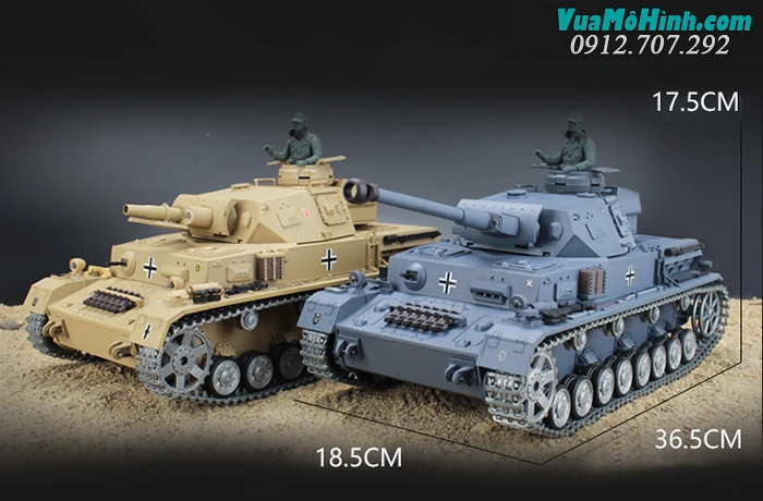 xe tăng mô hình điều khiển tank heng long panzer iv 4 f2 3859 3859-1 pro xích sắt kim loại