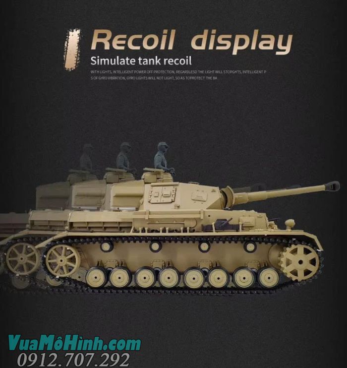 Cool Bank 3859-1 Panzer IV F2 1/16 RC Tank mô hình xe tăng Đức