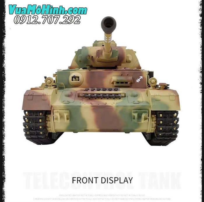 Cool Bank 3859-1 Panzer IV F2 1/16 RC Tank mô hình xe tăng Đức