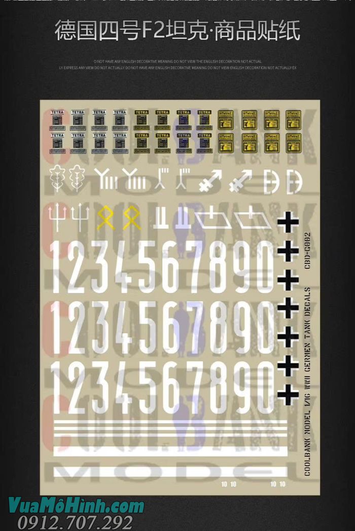 Cool Bank 3859-1 Panzer IV F2 1/16 RC Tank mô hình xe tăng Đức