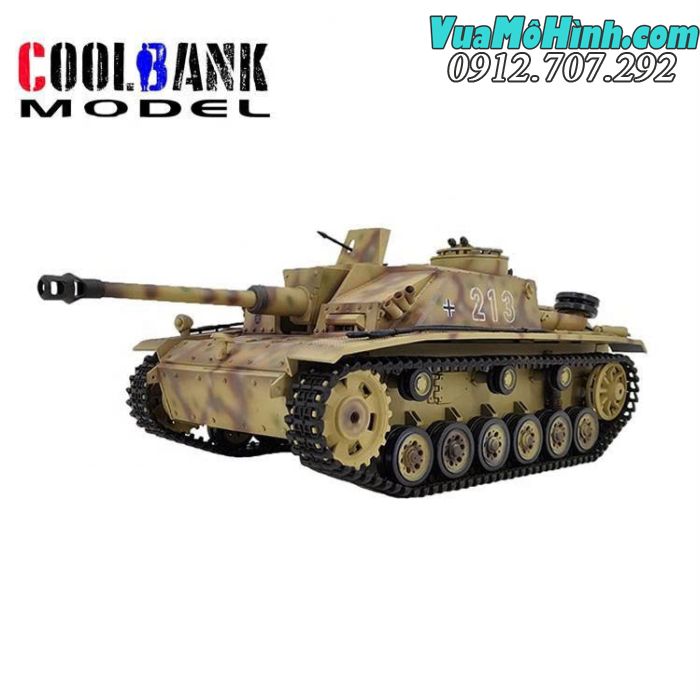 Xe tăng điều khiển từ xa  CoolBank-3868-1 German StuG III F8 Type 1/16