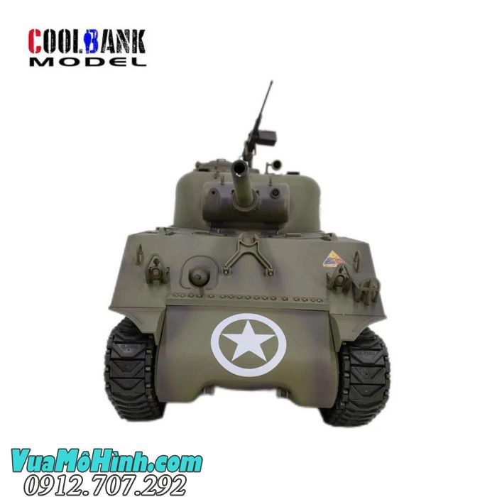 Cool Bank 3898-1 Sherman M4A3 RC Tank 1/16