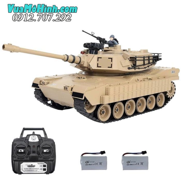 Xe tăng COOLBANK DIY-3918-1 M1A2 Abrams RC tỷ lệ 1/16
