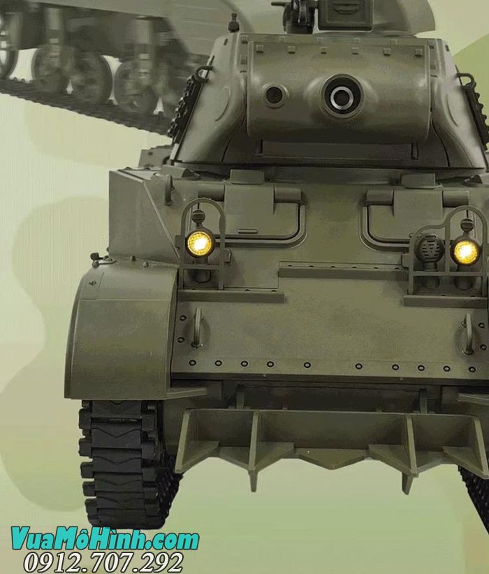 Xe tăng điều khiển từ xa Coolbank G2079 U.S.A M8 tỷ lệ 1/16