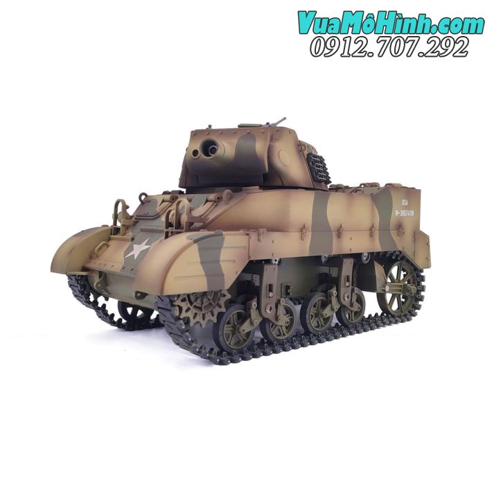 Xe tăng điều khiển từ xa Coolbank G2079 U.S.A M8 tỷ lệ 1/16
