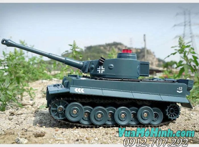 Xe tăng điều khiển từ xa JJRC Q85 1/30 mô phỏng M41A3 Walker Bulldog