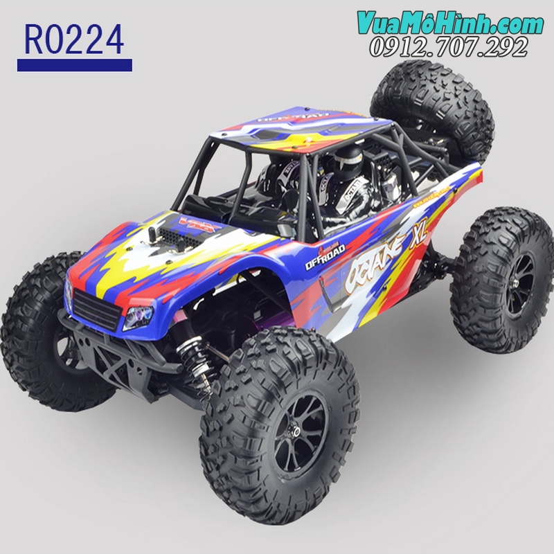 Xe điều khiển từ xa địa hình - xe địa hình chạy bằng Pin vs xăng