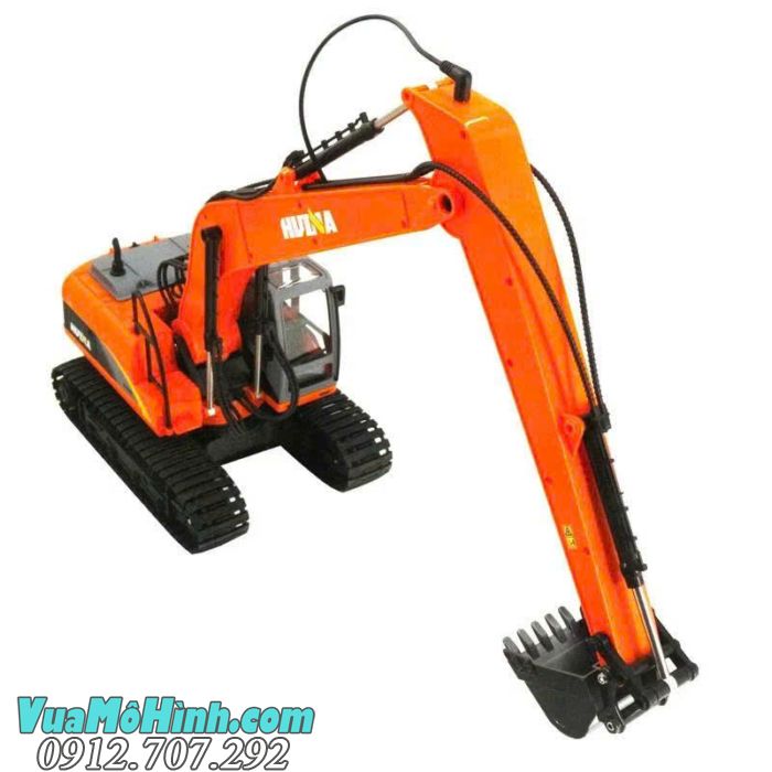 Mô hình xe công trình Huina 1551 điều khiển từ xa, chi tiết mô phỏng chân thực