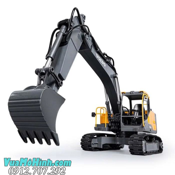 Máy xúc Volvo E598-001 điều khiển từ xa pin 7.4V
