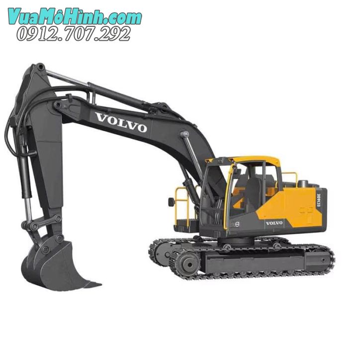Máy xúc Volvo E598-001 điều khiển từ xa pin 7.4V
