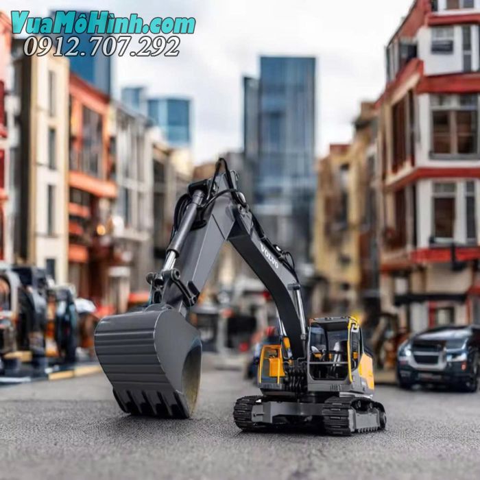 Máy xúc Volvo E598-001 điều khiển từ xa pin 7.4V