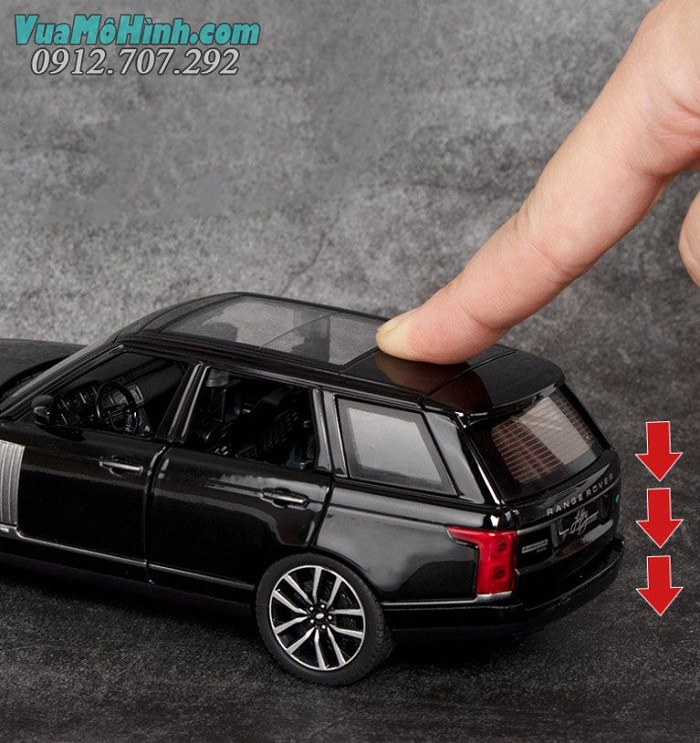 Mô hình xe ô tô Land Rover Range Rover 50th tỉ lệ 1/32 vỏ kim loại (bản đặc biệt) 