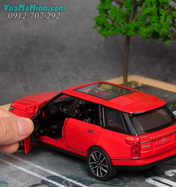 Mô hình xe ô tô Land Rover Range Rover 50th tỉ lệ 1/32 vỏ kim loại (bản đặc biệt) 