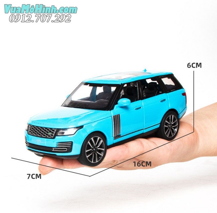 Mô hình xe ô tô Land Rover Range Rover 50th tỉ lệ 1/32 vỏ kim loại (bản đặc biệt) 
