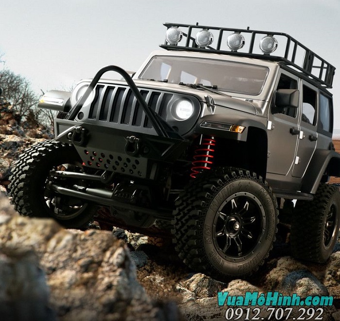 Xe địa hình điều khiển từ xa Jeep wrangler MN128 RC