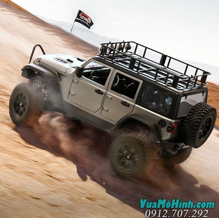 Xe địa hình điều khiển từ xa Jeep wrangler MN128 RC