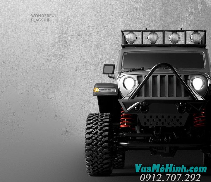 Xe địa hình điều khiển từ xa Jeep wrangler MN128 RC