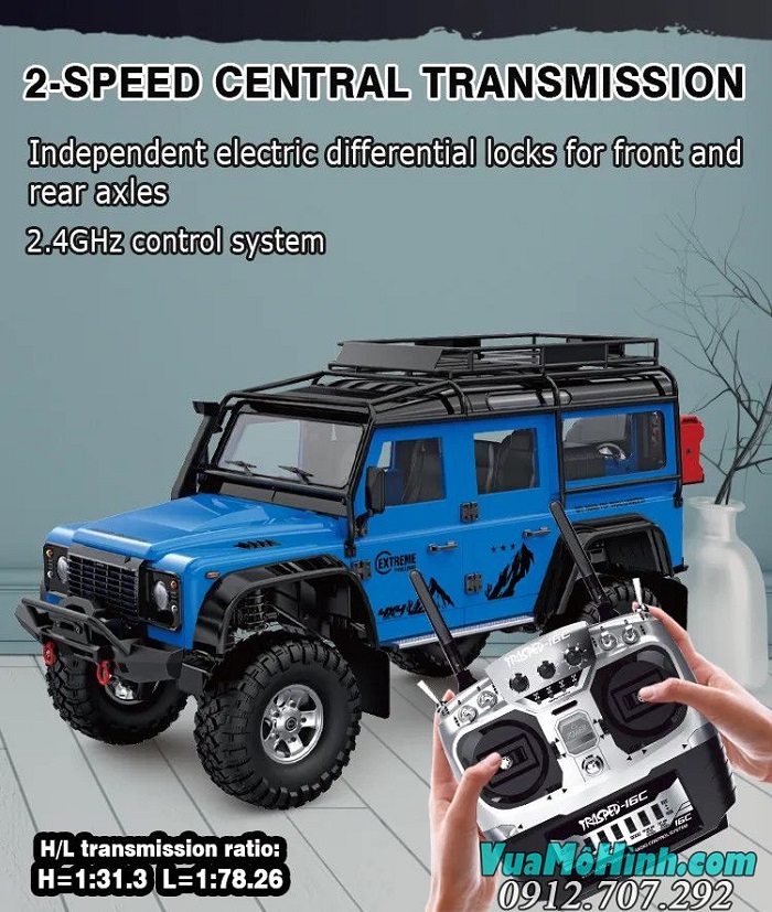 Xe địa hình điều khiển từ xa HG P411 hg-p411 rc car TXR4