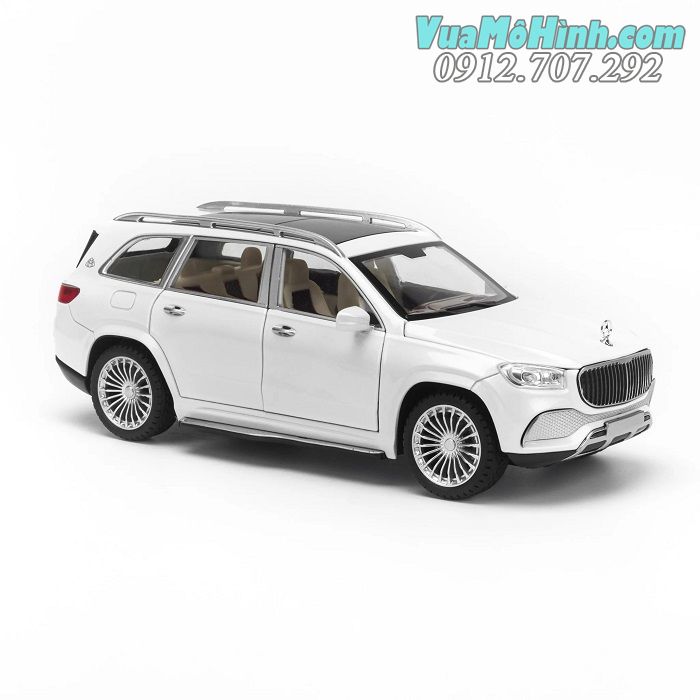 Mô hình tĩnh xe ô tô Mercedes Benz Maybach GLS600 tỉ lệ 1/24 hãng Chimei