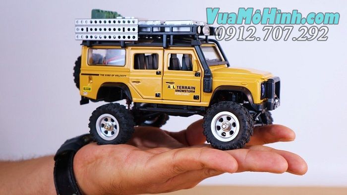Xe ô tô điều khiển từ xa SG2801 vỏ kim loại tỉ lệ 1:28 đồ chơi RC Jeep Crawler SG 2801
