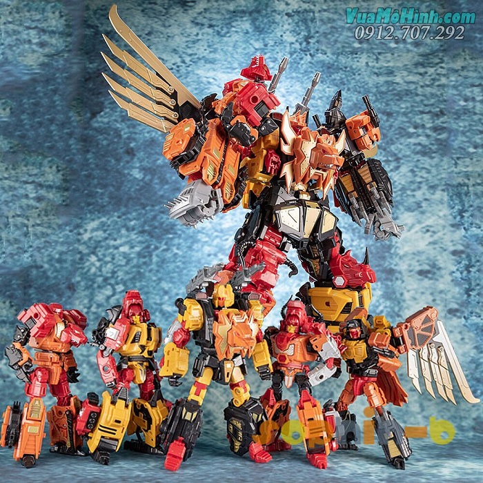 mô hình robot predaking người máy lắp ghép biến hình transformer df-01