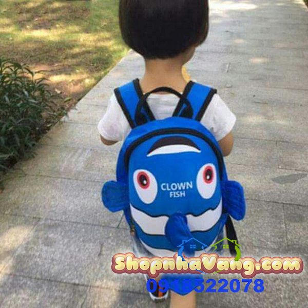 Balo 3D Hình Cá Kaidi Siêu Nhẹ NV249