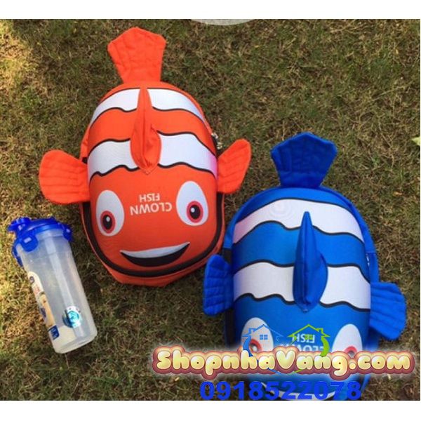 Balo 3D Hình Cá Kaidi Siêu Nhẹ NV249