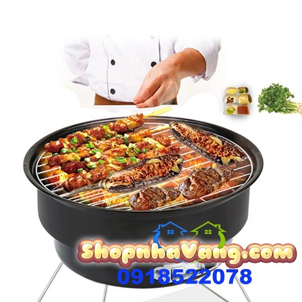 Bếp Nướng Than Hoa Portable BBQ Cao Cấp NV149