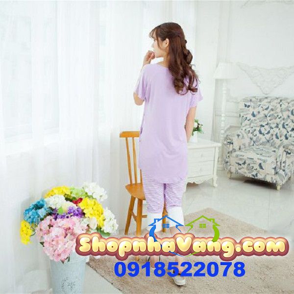 Đồ bầu cho con bú sau sinh Pink NV177