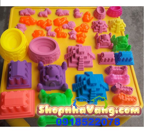 Bộ Đồ Chơi Cát Vi Sinh 5+ Cao Cấp NV91