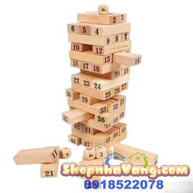 Bộ Đồ Chơi Rút Gỗ Cơ Lớn NV75