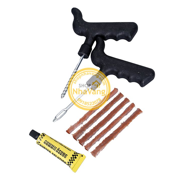 Bộ Dụng Cụ Vá Xe Không Ruột NV395