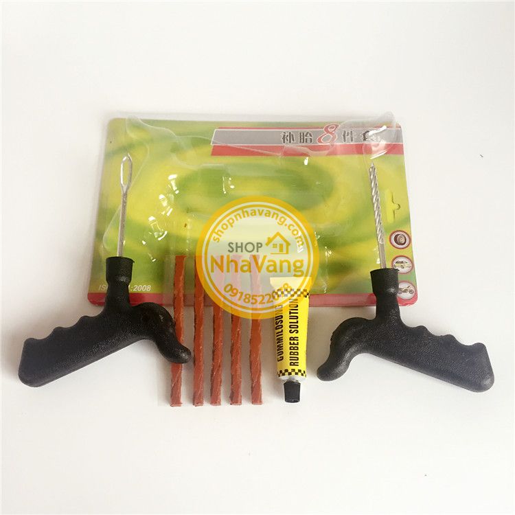 Bộ Dụng Cụ Vá Xe Không Ruột NV395