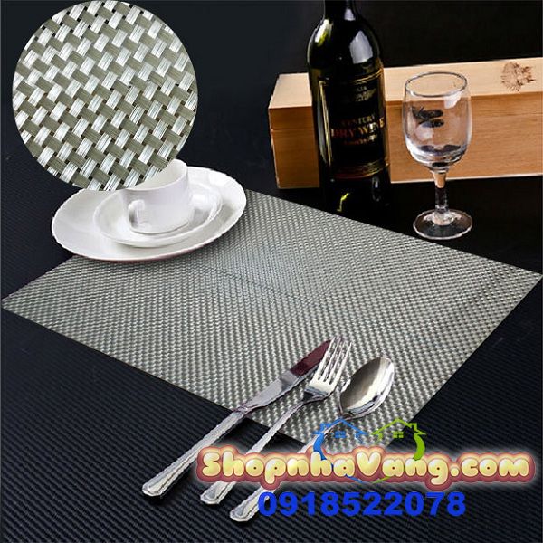 Bộ Tấm Lót Bàn Ăn Lãng Mạn 6 Miếng NV242